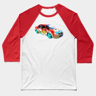 16-Bit Street WRX Subaru Baseball T-Shirt